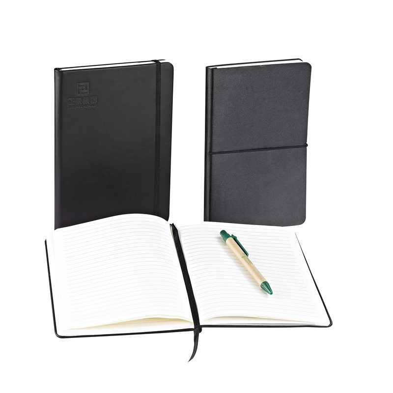 leather note book and business office leather book