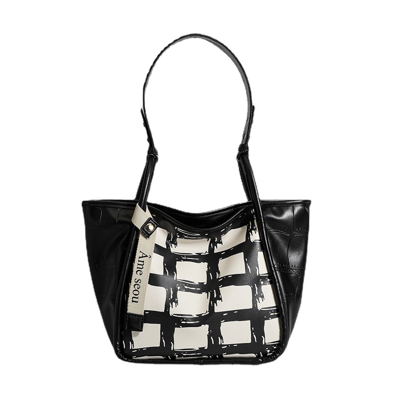2022 new arrival PU vegan leather tote bag women handbags