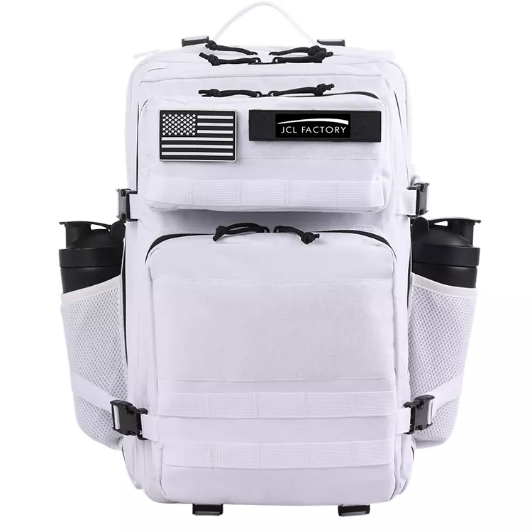 white color waterproof oxford backpack men gym sports bag backpack gym