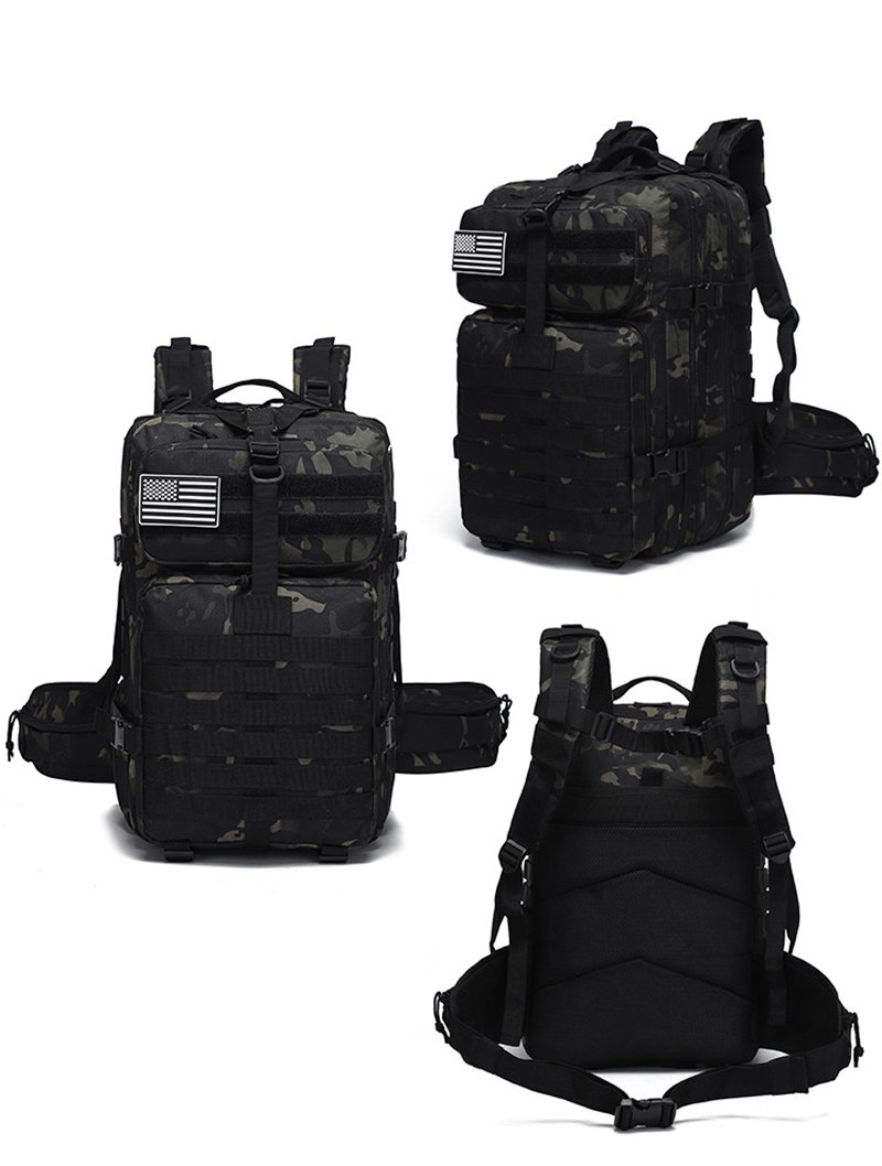 army backpack military tactical with heavy duty bearance waist strap