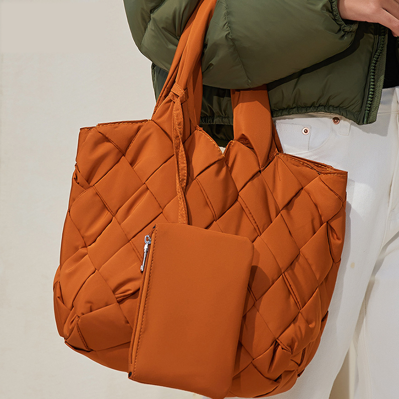 New woven casual handbag women's tote bags