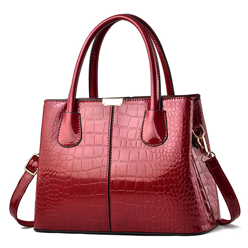 New ladies' bags shoulder PU leather luxury handbags